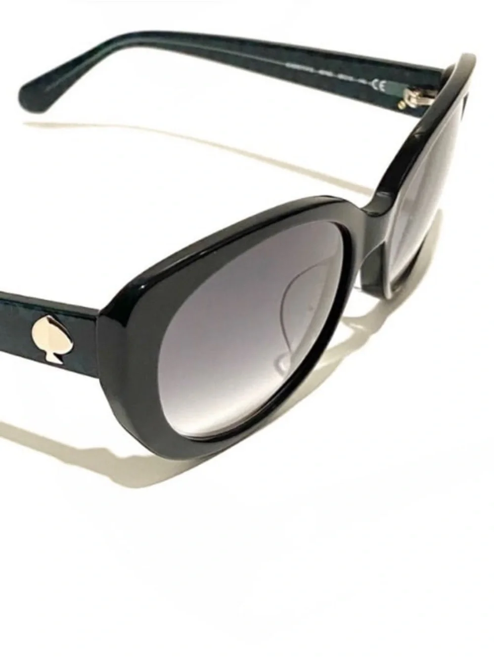 KATE SPADE NEW YORK Black Everett Cat Eye Sunglasses NWT